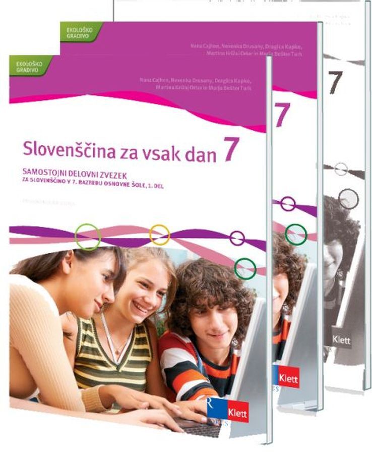DZ099428_1 SLOVENŠČINA ZA VSAK DAN 7, samostojni delovni zvezek, 7. raz. OŠ., ROKUS - slika 1