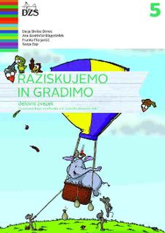 DZ203162_1 RAZISKUJEMO IN GRADIMO 5, delovni zvezek za nar. in tehniko, 5. raz. OŠ, DZS - slika 1