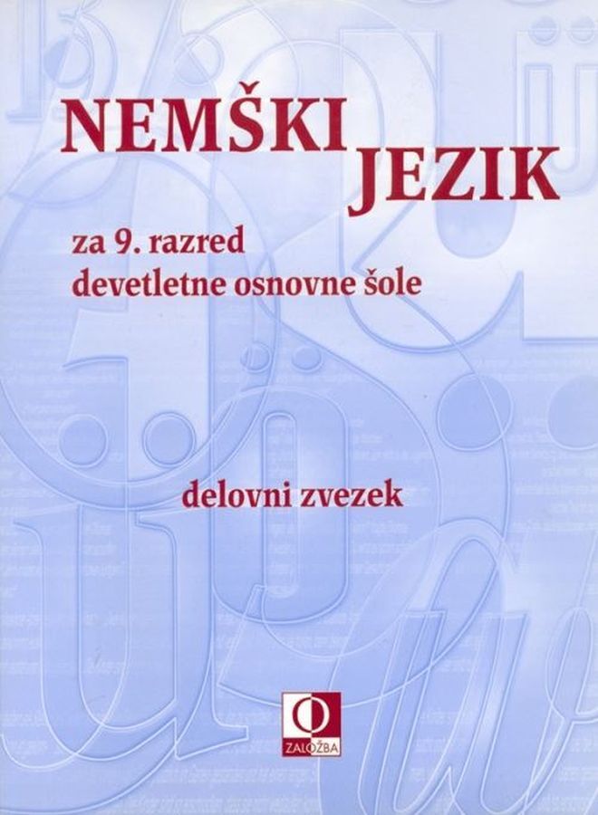 DZ302870_1 NEMŠKI JEZIK 9, delovni zvezek za nemščino, 9. raz. OŠ., ZOM - slika 1