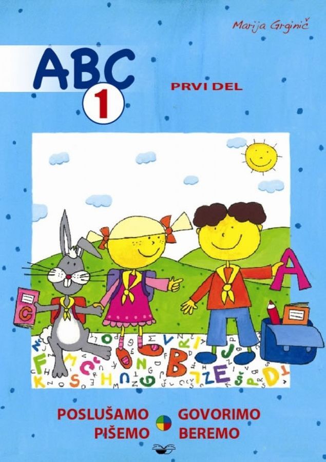 DZ625524_1 ABC 1, 1. DEL, delovni zvezek za slovenščino v 1. razredu osnovne šole, IZOLIT - slika 1