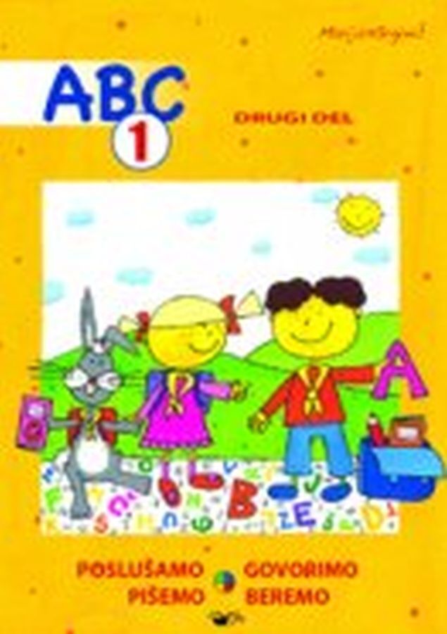 DZ625531_1 ABC 1, 2.DEL, delovni zvezek za slovenščino v 1. razredu osnovne šole, IZOLIT - slika 1