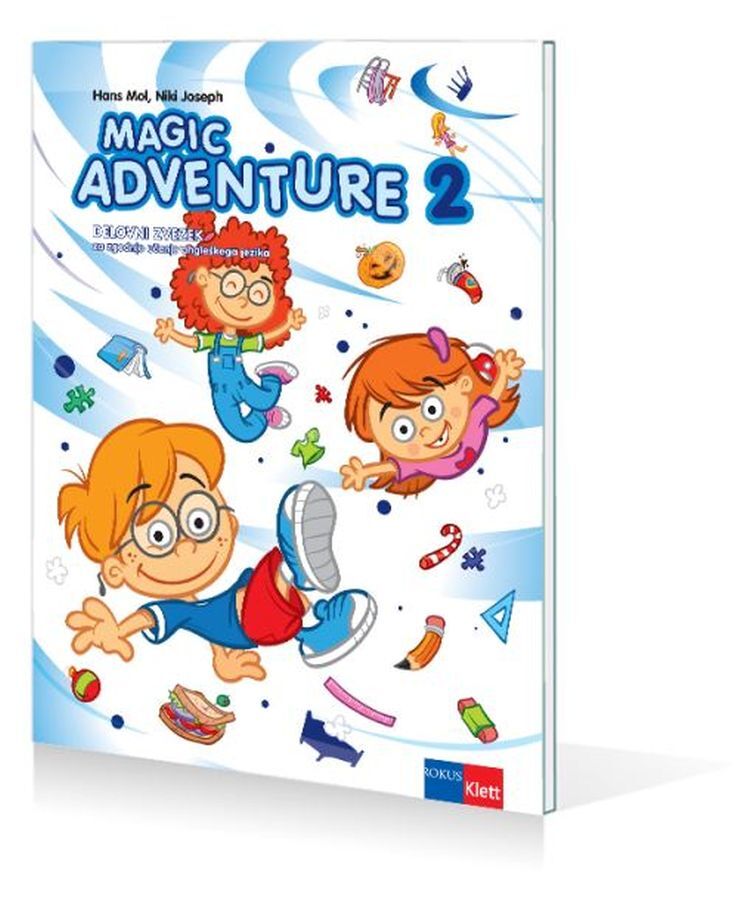 DZ710958_1 MAGIC ADVENTURE 2, delovni zvezek za angleščino, 2. raz. OŠ, ROKUS - slika 1