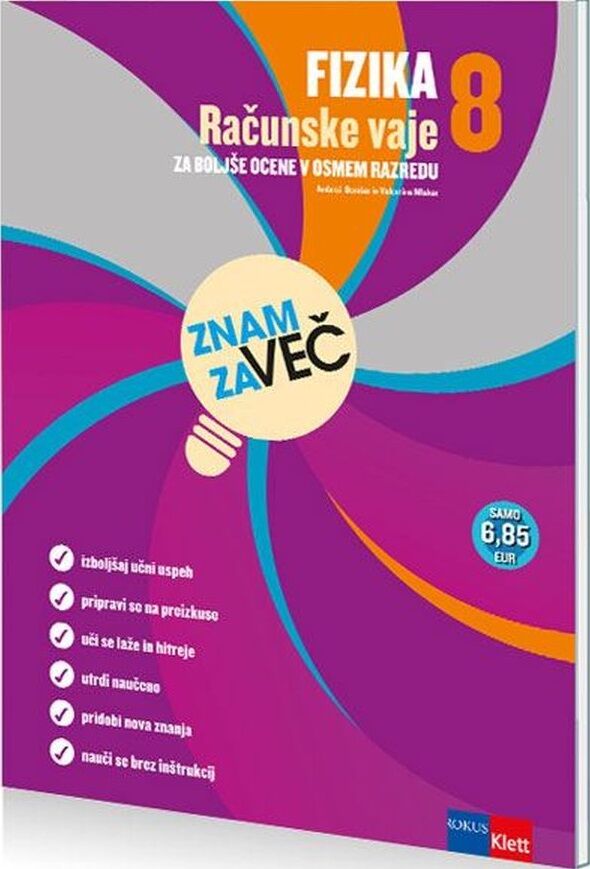 DZ713089 ZNAM ZA VEČ FIZIKA 8 RAČUNANJE JE IGRA VAJE - slika 1