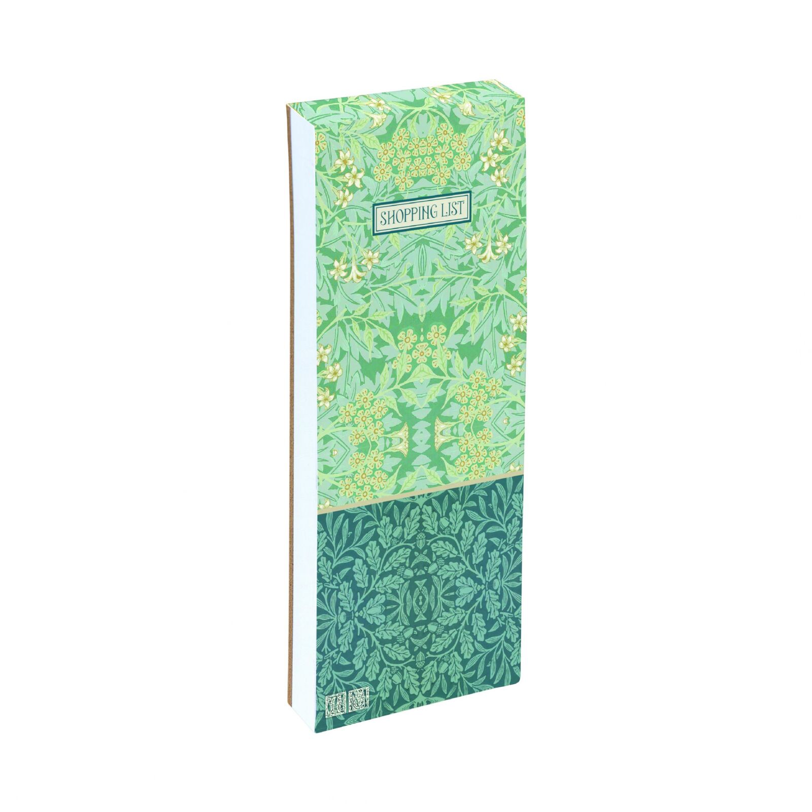 GSC02805_1 Nakupovalni blokec THE GIFTED STATIONERY - William Morris Jasmine A - slika 1