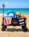 Zložljiv transportni voziček TRAVEL AND MORE - za plažo, 95 x 53 x 63 cm - slika 2