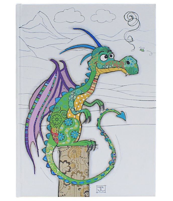 LP72242_1 Beležka LEONARDO - A5, Duncan Dragon - slika 1