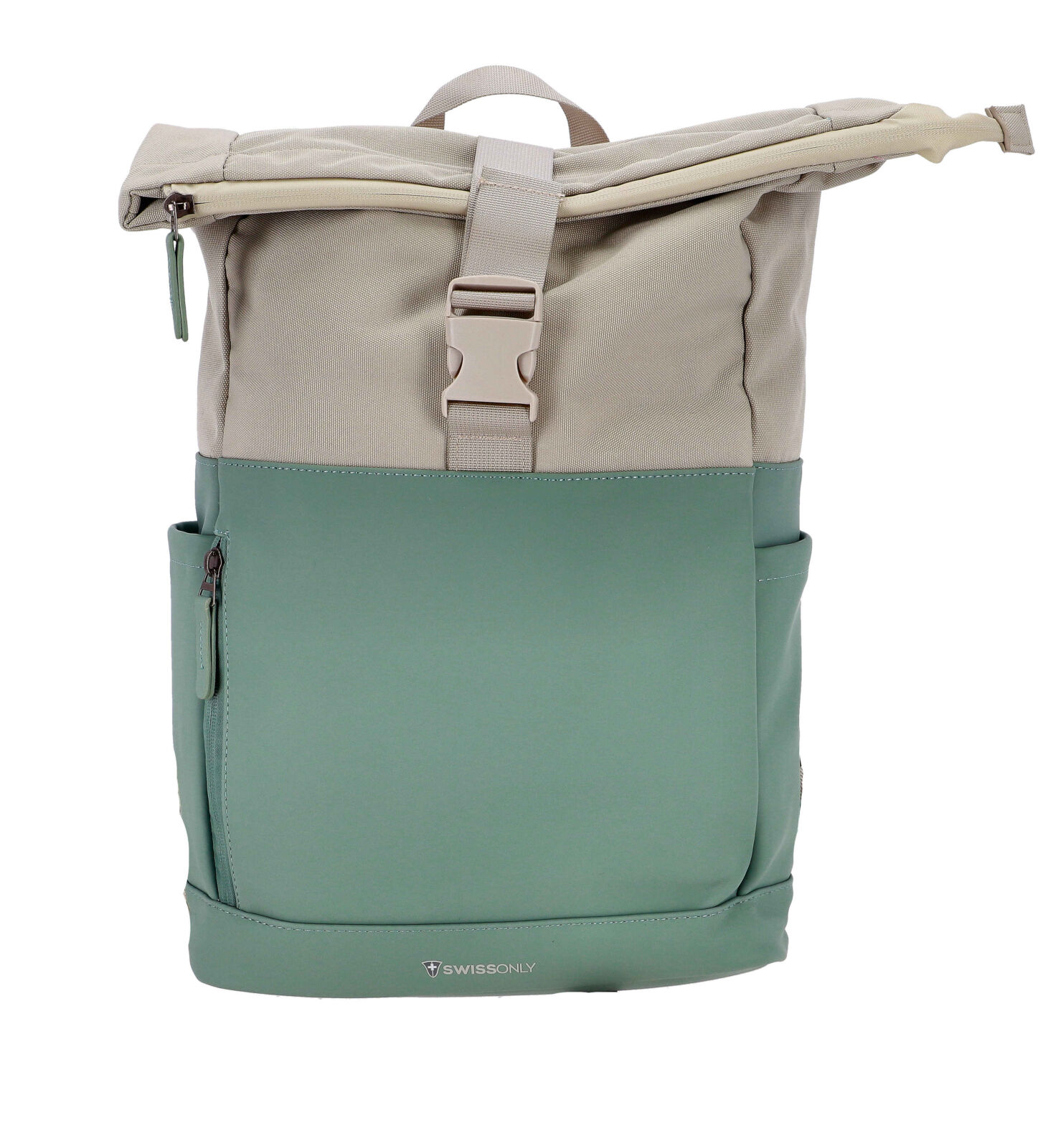 SO-124-GBEIGE_1_still Nahrbtnik za prosti čas SWISS ONLY Rolo Two Tone - zeleno bež, 16 l - slika 1