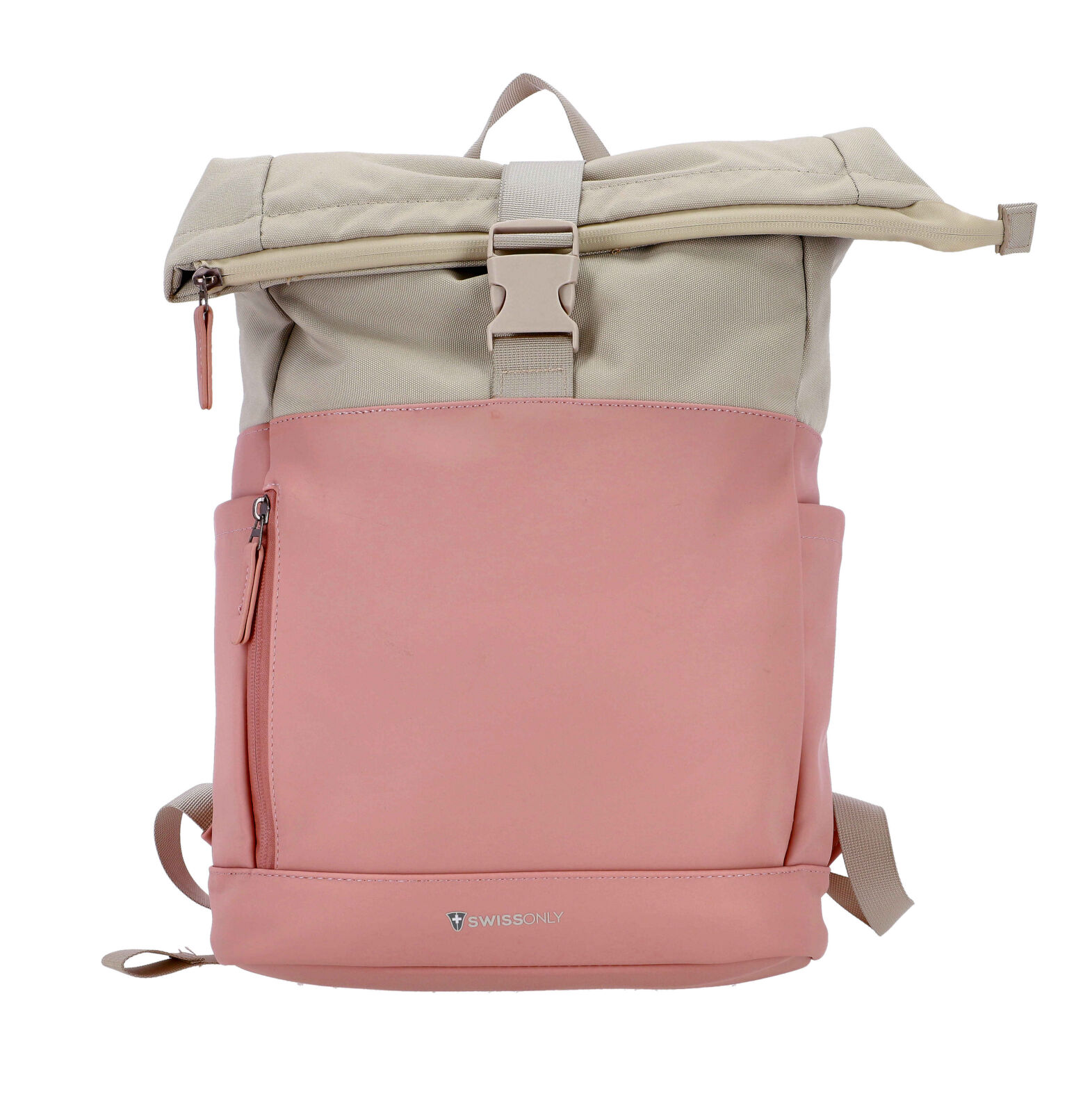 SO-124-PBEIGE_1_still Nahrbtnik za prosti čas SWISS ONLY Rolo Two Tone - roza bež, 16 l - slika 1