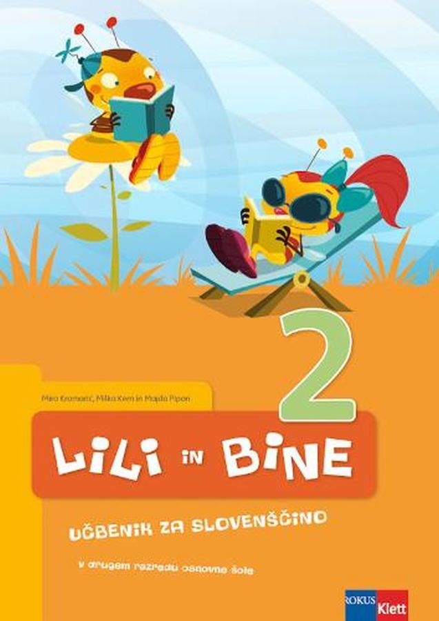 UCB712129_1 LILI IN BINE 2, učbenik za slovenščino, 2. raz. OŠ, ROKUS - slika 1