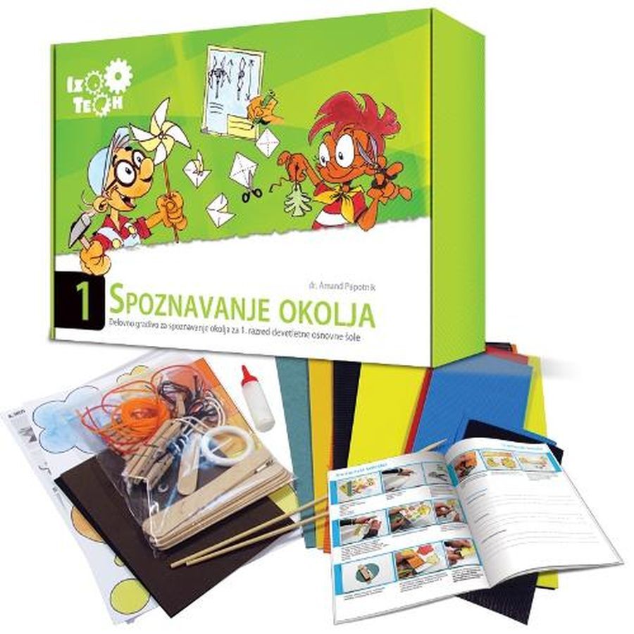 UCB740210_1 SPOZNAVANJE OKOLJA 1, gradivo za spoznavanje okolja, 1. raz. OŠ, IZOTECH - slika 1