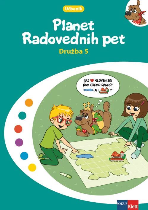 UCB923549 PLANET RADOVEDNIH PET 5, UČBENIK ZA DRUŽBO - slika 1