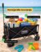 Zložljiv transportni voziček TRAVEL AND MORE - za plažo, 95 x 53 x 63 cm - slika 5