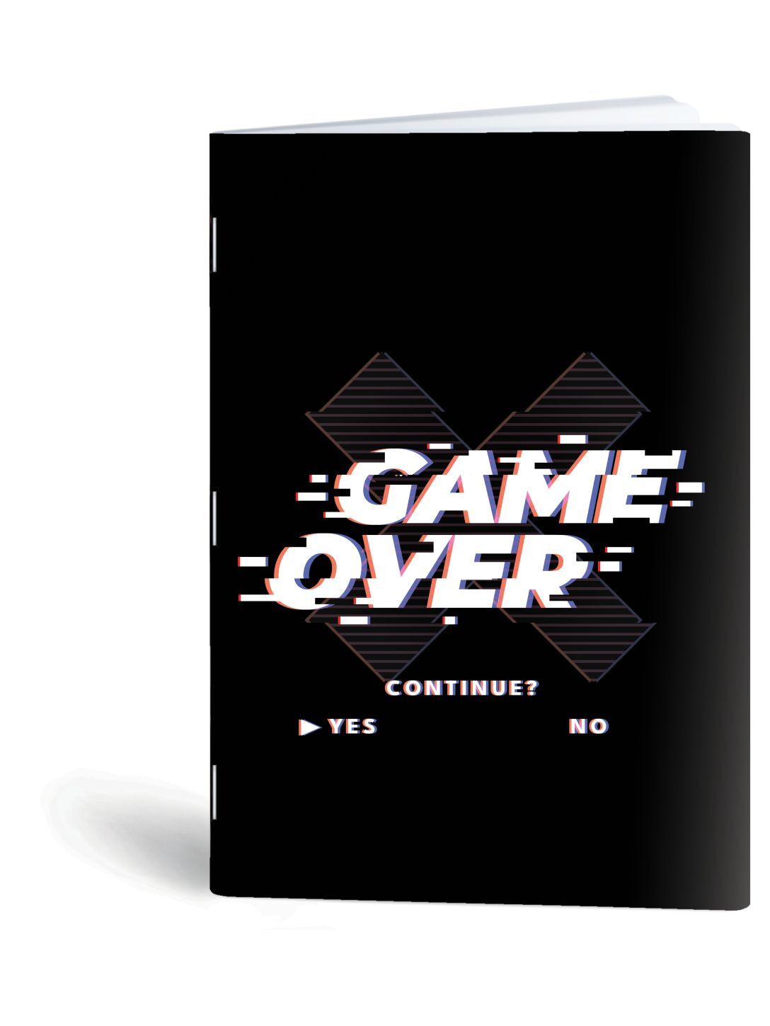 26ZB-GAMEOVER-C-2_3 Zvezek Rucksack Only - A4 črte 9 mm z robom, Game Over, 52L, 10/1 - slika 1