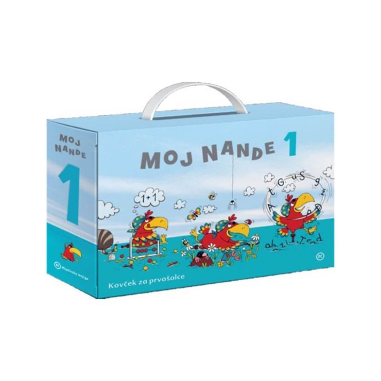 3831022488418 MOJ NANDE 1, KOVČEK ZA PRVOŠOLCE Z BRALNO KNJIŽICO - slika 1