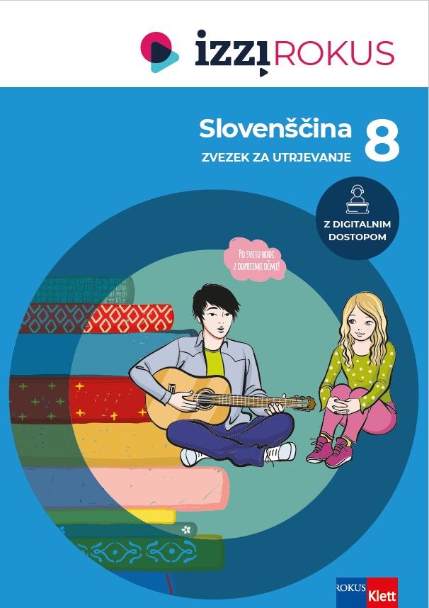 3831075933750_1 IZZI,SLOVENŠČINA 8, ZVEZEK ZA UTRJEVANJE - slika 1
