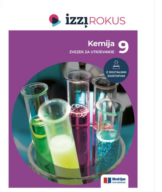 6000000003852_1 IZZI,KEMIJA 9 ZVEZEK ZA UTRJEVANJE - slika 1