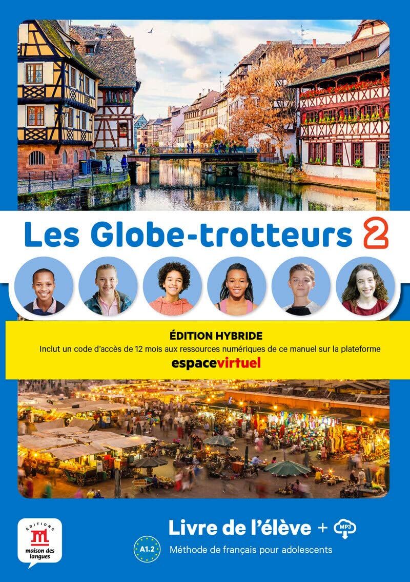9788411570152_1 LES GLOBE-TROTTEURS 2, UČBENIK - slika 1