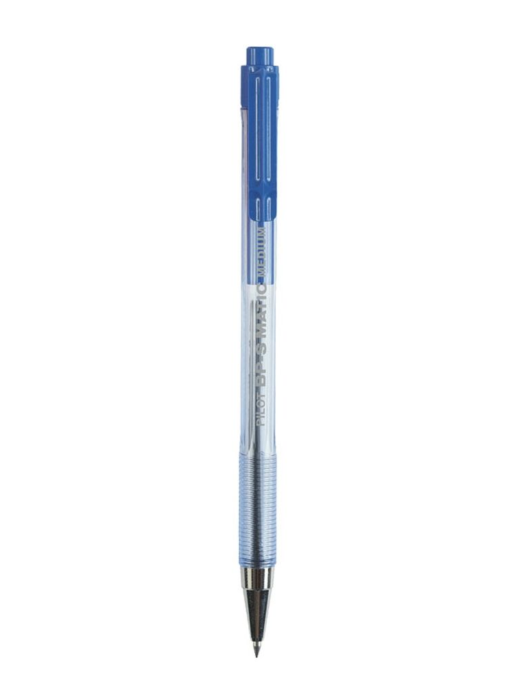BPS-135-WEB-M-L Kemični svinčnik MATIC 1 - med, moder - slika 1