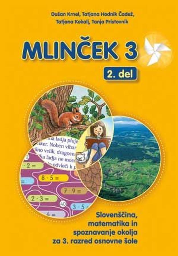 DU416461_1 MLINČEK 3, 2. del, medpredmetni delovni učbenik za slovenščino, 3. raz. OŠ, MODRIJAN - slika 1