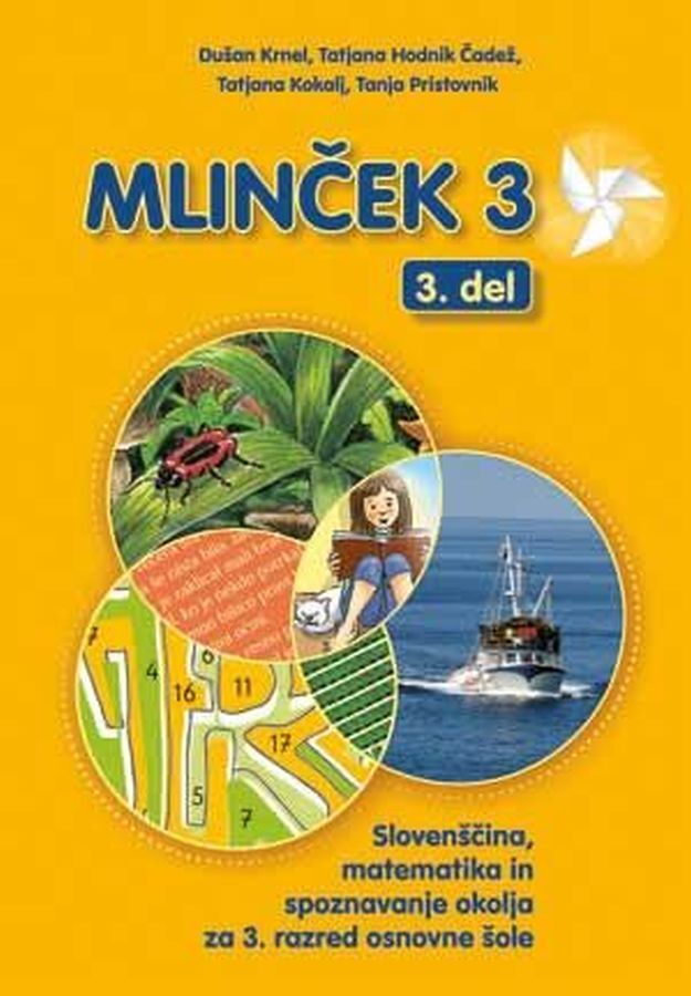 DU416478_1 MLINČEK 3, 3. del, medpredmetni delovni učbenik za slovenščino, 3. raz. OŠ, MODRIJAN - slika 1