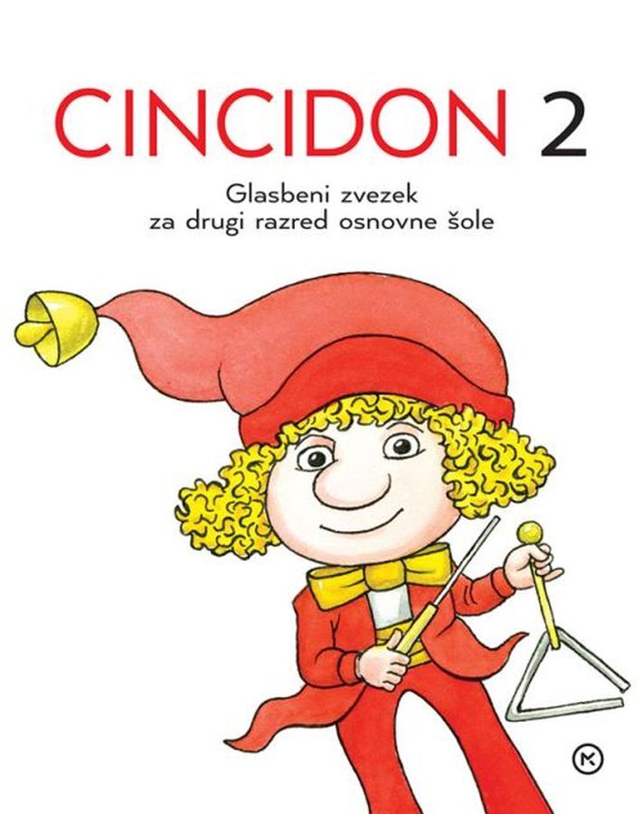 DZ008346_1 CINCIDON 2, glasbeni zvezek, 2. raz. OŠ, MKZ - slika 1