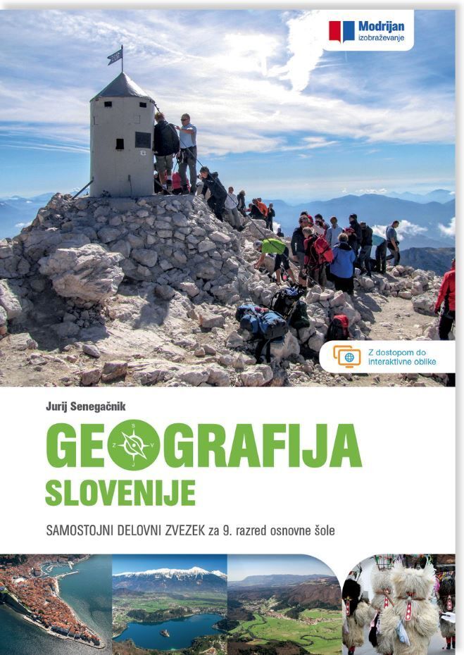 DZ053456 GEOGRAFIJA SLOVENIJE DELOVNI ZVEZEK - slika 1