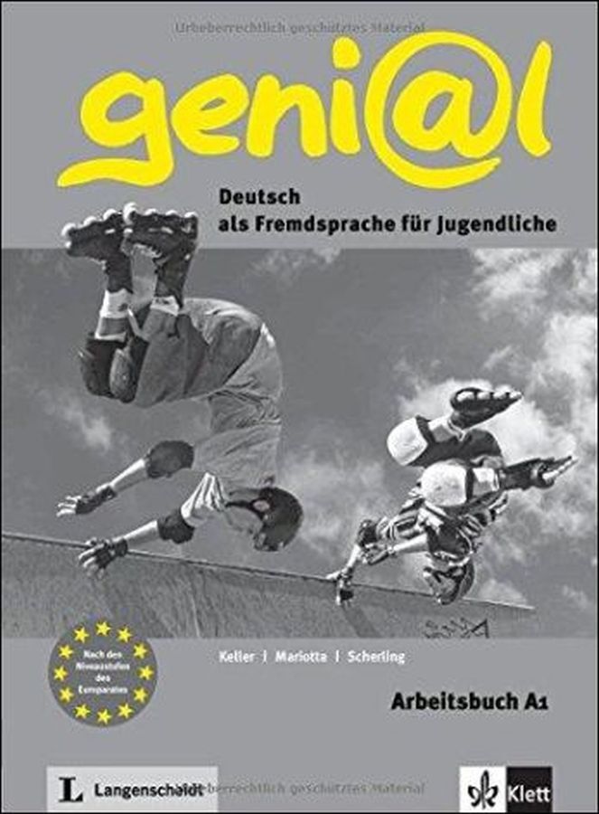 DZ062619_1 GENIAL A1, delovni zvezek s cd-jem za nemščino kot izbiri predmet, 8. raz. OŠ., ROKUS - slika 1