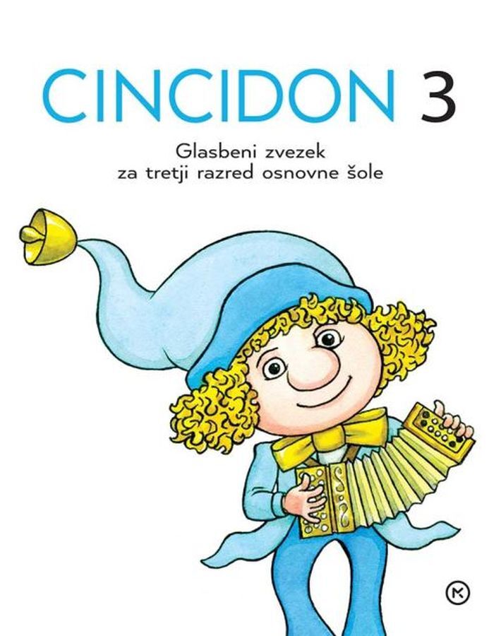DZ08353_1 CINCIDON 3, glasbeni zvezek, 3. raz. OŠ, MKZ - slika 1