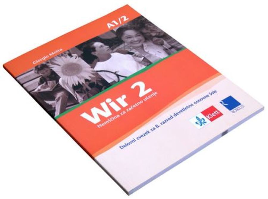 DZ094331_1 WIR 2, delovni zvezek za nemščino kot izbirni predmet, 8. raz. OŠ., ROKUS - slika 1