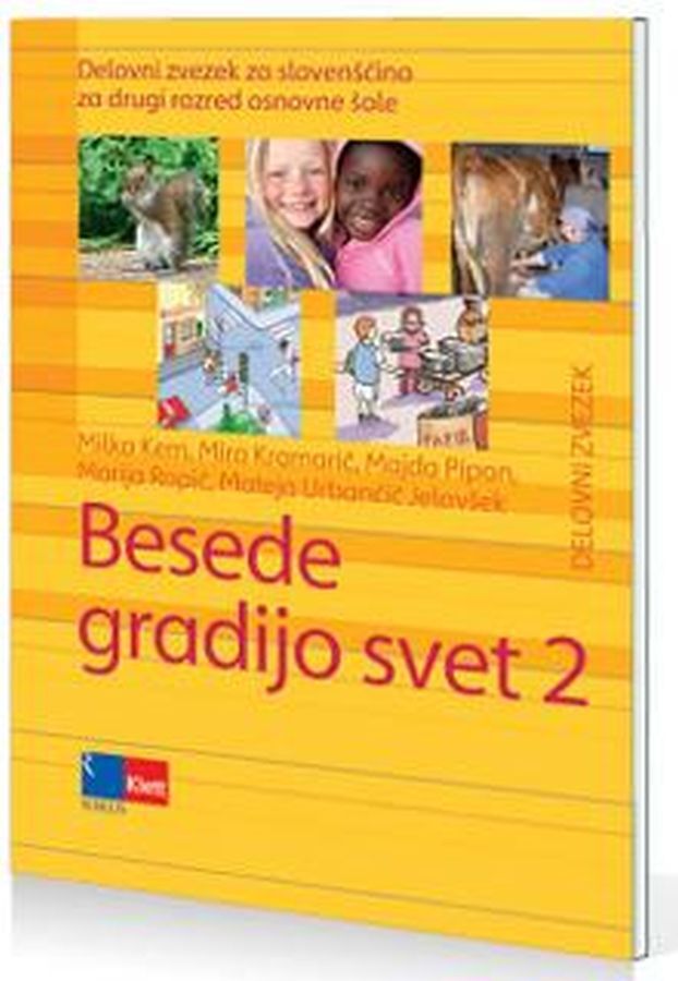 DZ098353_1 BESEDE GRADIJO SVET 2, delovni zvezek za slovenščino, 2. raz. OŠ, ROKUS - slika 1