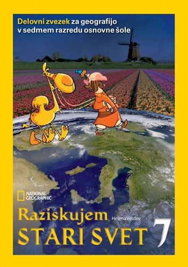 DZ099350_1 RAZISKUJEM STARI SVET 7, delovni zvezek za geografijo, 7. raz. OŠ., ROKUS - slika 1