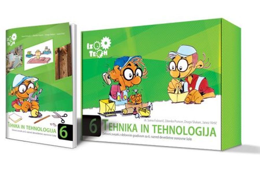 DZ104859_1 TEHNIKA IN TEHNOLOGIJA 6, delovni zvezek z delovnim gradivov, 6. raz. OŠ., IZOTECH - slika 1
