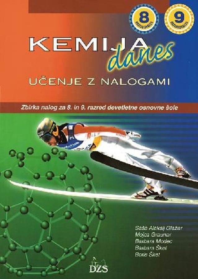 DZ136456_1 KEMIJA DANES - UČENJE Z NALOGAMI, zbirka nalog za kemijo, 8. raz. OŠ., DZS - slika 1