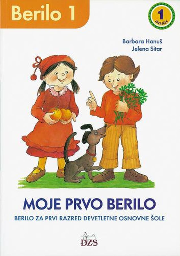 DZ140118_1 BERILO 1, MOJE PRVO BERILO, slovenščina, za 1. raz. OŠ, DZS - slika 1