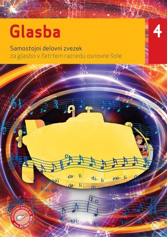 DZ143673_1 GLASBA 4, delovni zvezek (brez CD-ja), 4. raz. OŠ, MKZ - slika 1
