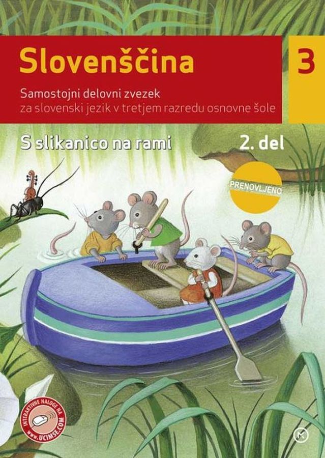 DZ145141_1 S SLIKANICO NA RAMI 3, 2. del, delovni zvezek za jezik, 3. raz. OŠ, MKZ - slika 1