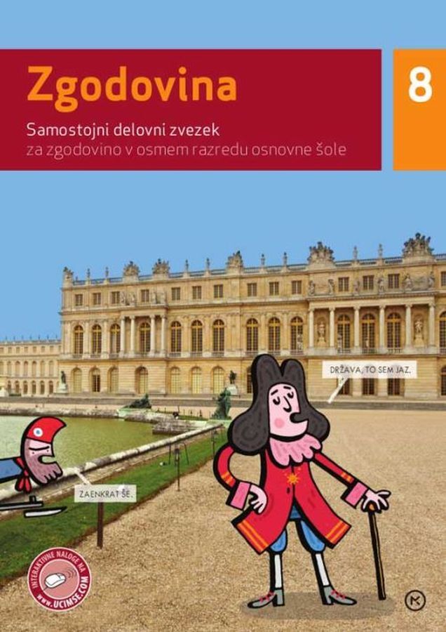 DZ150176_1 ZGODOVINA 8, samostojni delovni zvezek za zgodovino, 8. raz. OŠ., MKZ - slika 1