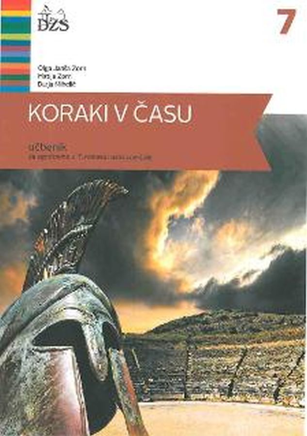 DZ201144_1 KORAKI V ČASU 7, učbenik za zgodovino, 7. raz. OŠ., DZS - slika 1