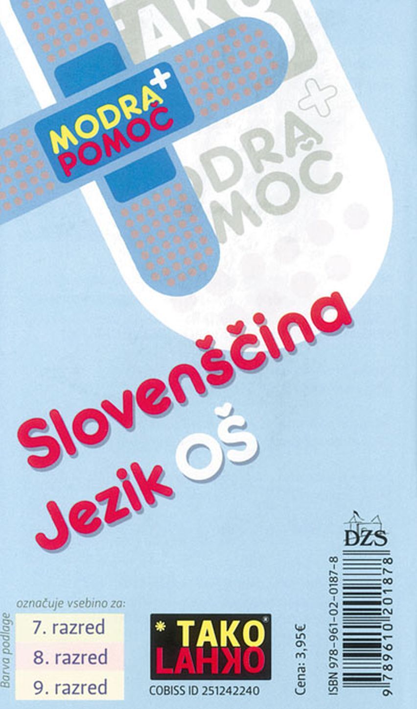 DZ201878 MODRA POMOČ - TL - SL- JEZIK 7-9 - slika 1