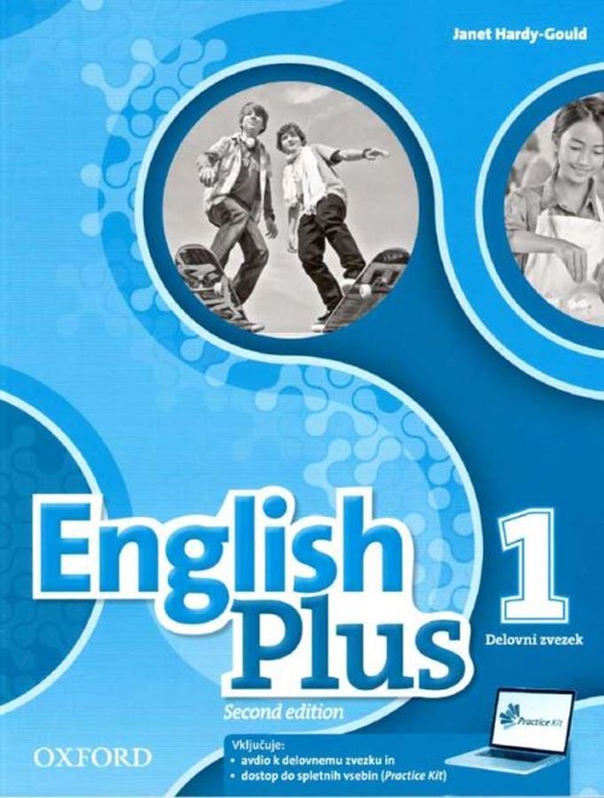 DZ202213_1 ENGLISH PLUS 1, 2.izdaja, delovni zvezek z on-line kodo za angleščino, 7. raz. OŠ., OXFORD - slika 1