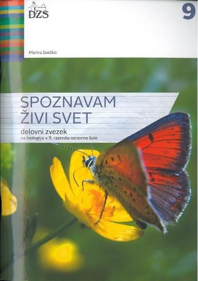 DZ203032_1 SPOZNAVAM ŽIVI SVET 9, delovni zvezek za biologijo, 9. raz. OŠ., DZS - slika 1