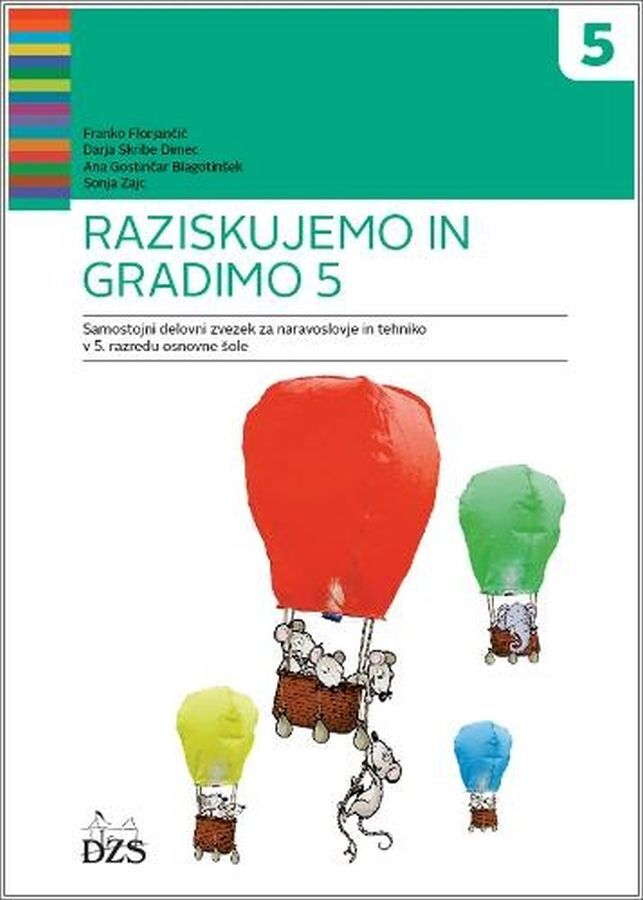 DZ207306_1 RAZISKUJEMO IN GRADIMO 5, samostojni delovni zvezek za nar. in tehniko +koda, 5. raz. OŠ, DZS - slika 1