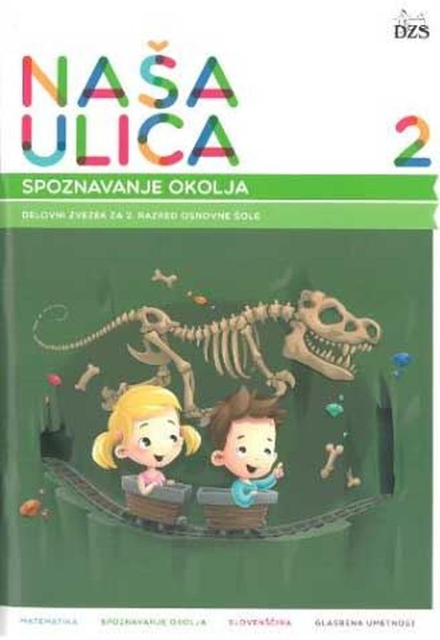 DZ208549_1 NAŠA ULICA 2, delovni zvezek za spoznavanje okolja, 2. raz. OŠ, DZS - slika 1