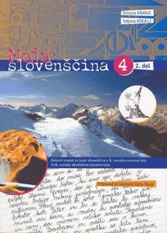 DZ279277_1 MOJA SLOVENŠČINA 4, 2. del, delovni zvezek za slovenščino, 4. raz. OŠ, IZOLIT - slika 1