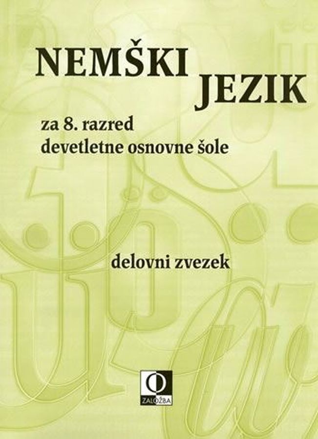 DZ302726_1 NEMŠKI JEZIK 8, delovni zvezek za nemščino, 8. raz. OŠ., ZOM - slika 1
