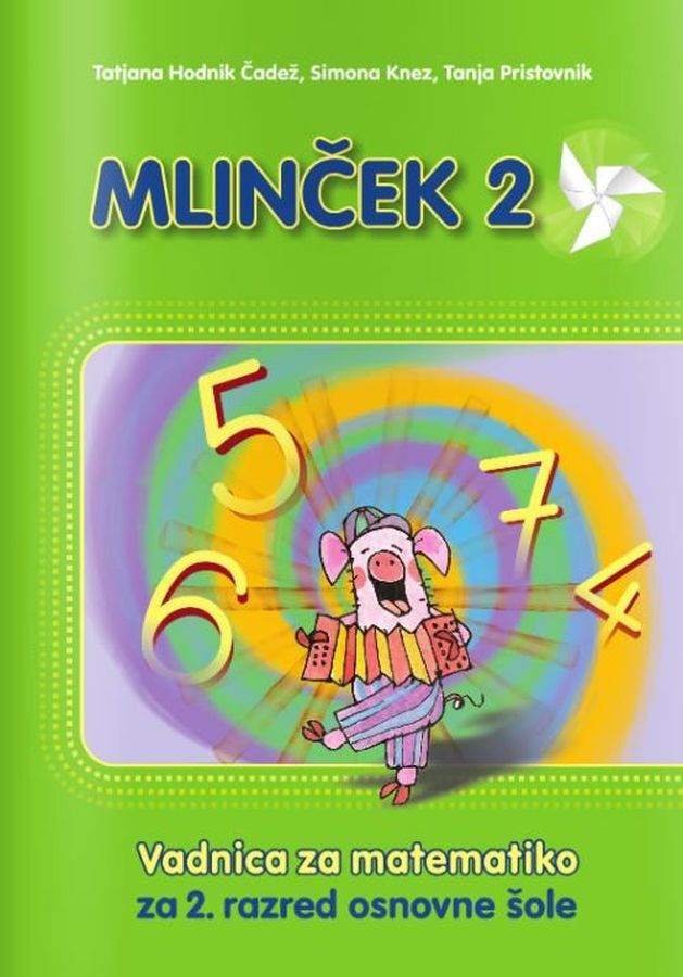 DZ415747_1 MLINČEK 2, vadnica za matematiko, 2. raz. OŠ, MODRIJAN - slika 1