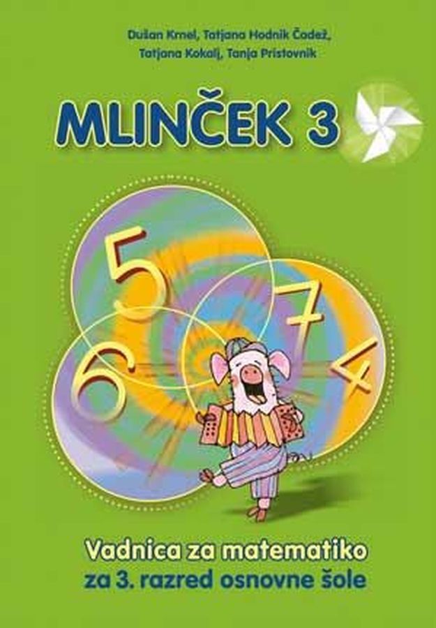 DZ416447_1 MLINČEK 3, vadnica za matematiko, 3. raz. OŠ, MODRIJAN - slika 1