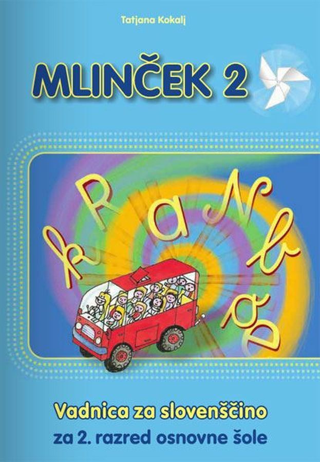 DZ418816_1 MLINČEK 2, vadnica za slovenščino, 2. raz. OŠ, MODRIJAN - slika 1
