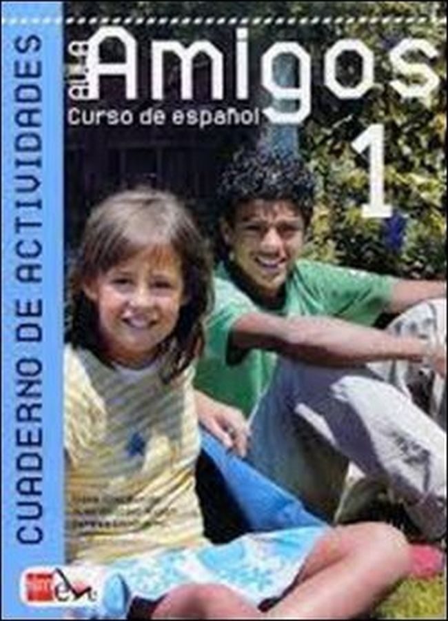 DZ520965_1 AULA AMIGOS INTERNACIONAL 1, delovni zvezek za španščino kot izbirni predmet, 7. raz. OŠ., SM EDITORIAL - slika 1