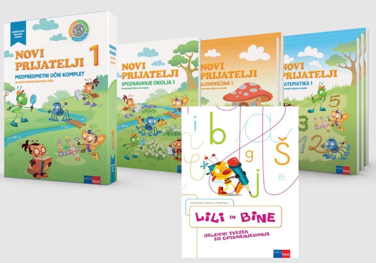 DZ622637 LILI IN BINE: NOVI PRIJATELJI 1, POSEBNI KPL.SDZ - slika 1